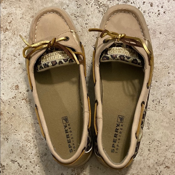 Sperry Women's Leopard Print Boat Shoes - Picture 2 of 7